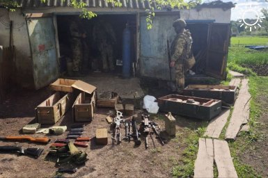 В ДНР обнаружены украинские тайники, где хранилось 100 кг взрывчатки и более 200 гранат