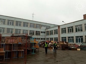 Строители восстановят школу № 51 к новому учебному году