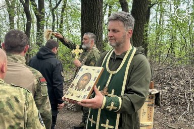 Священники Волгоградской епархии с духовной миссией находятся в зоне СВО