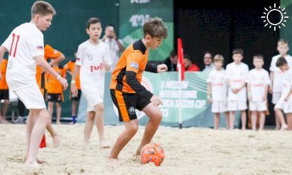 Детская сборная Краснодарского края по пляжному футболу выиграла Кубок РФС