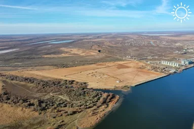 Под Астраханью началось строительство нового порта с контейнерным терминалом