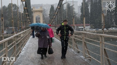 Неделя в Краснодарском крае начнется с дождя с и снега