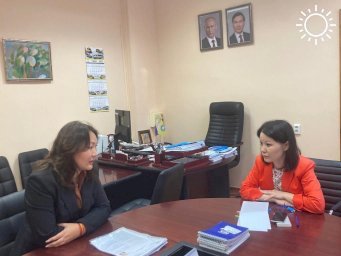 Вице-премьер Калмыкии встретилась с лидером списка «Новых людей»