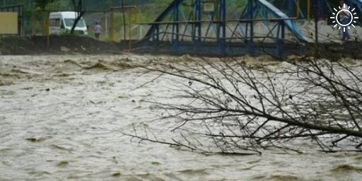 Уровень воды в реках поднялся в двух районах Краснодарского края