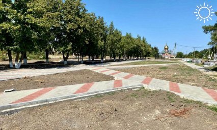 Зеленую зону в Щербиновском районе обновят по нацпроекту