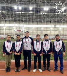 Школьники Калмыкии участвуют в играх специальной олимпиады