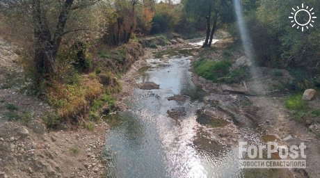 Реки горного Крыма почти пересохли без дождей