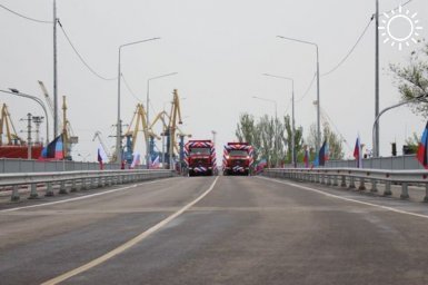 В Мариуполе восстановлены три путепровода, включая 280-метровый мост к порту