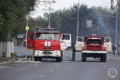 Утром 27 мая в Волгограде сгорел автомобиль