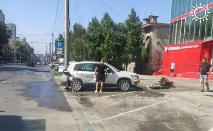 В центре Ростова насмерть разбился мотоциклист