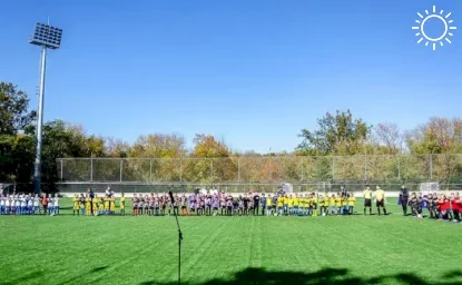В Ростове открыли футбольный стадион «Новое поколение»
