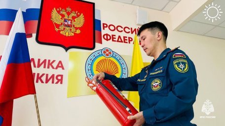 Избирательные участки Калмыкии проверили на пожарную безопасность 