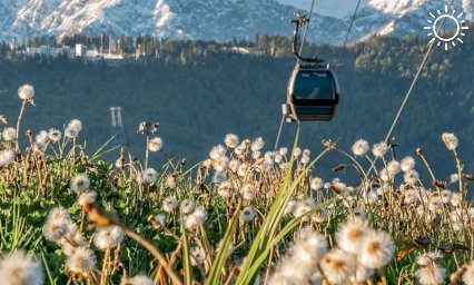 На горнолыжных курортах Краснодарского края зимой ожидается 100% загрузка