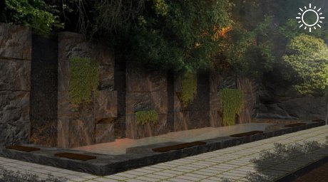 В Сочи появится новый арт-объект с искусственными водопадами