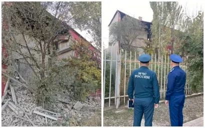 В Астрахани обрушилось аварийное общежитие АГУ