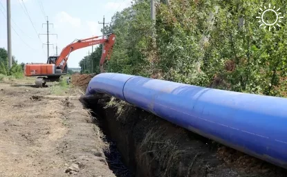 Юрий Слюсарь поручил завершить ремонт водопровода в Азовском районе до конца года