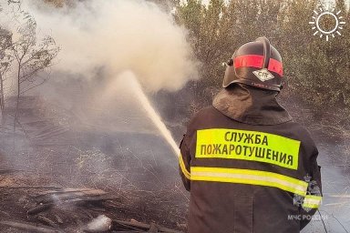 В МЧС сообщили о ликвидации крупного пожара на севере Волгограда