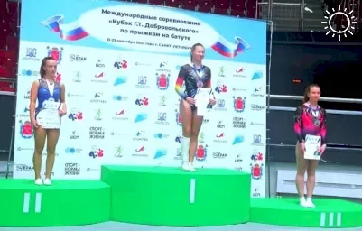 Астраханцы выиграли полный комплект медалей на престижном турнире по прыжкам на батуте