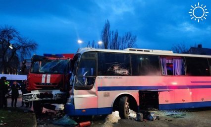 Экскурсионный автобус с детьми из Краснодарского края попал в ДТП в Пятигорске