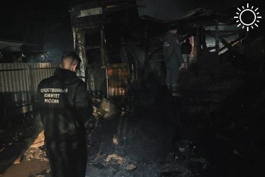 Следователи сообщили о гибели двух детей на пожаре в Волгоградской области