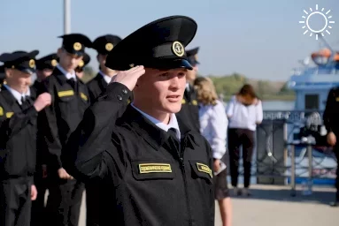В Астрахани прошло торжественное посвящение в курсанты