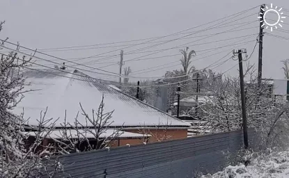 Восемь районов Ростовской области лишились света из-за ледяного дождя и снега