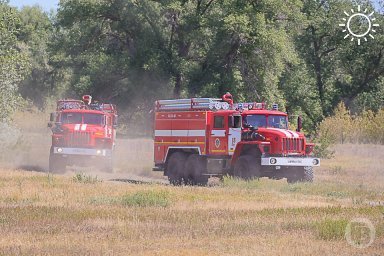 Дым от горевшего под Волгоградом полигона пришел в Красноармейский район