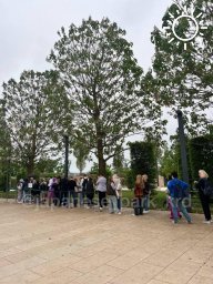 В очереди в «Японский сад» в парке «Краснодар» люди стоят с 5 часов утра