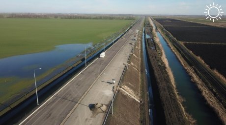 Новая трасса от Крымского моста до Краснодара будет полностью освещена