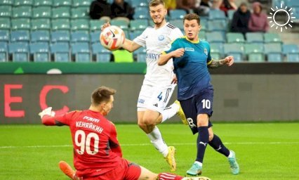 ФК «Сочи» сыграл вничью с «Оренбургом», оставшись на последнем месте в РПЛ