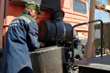 В Волгоградской области военную технику готовят к зиме
