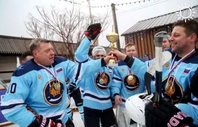В Астрахани хоккейную «Зимнюю классику» лучше всех исполнил «Форпост-Юг»