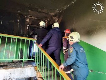 В Котельниково развернули оперштаб для оказания помощи пострадавшим в пожаре