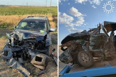 Под Волгоградом на трассе 15-летний водитель погиб в ДТП