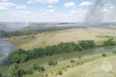 Пожар в Астраханском заповеднике ликвидирован на площади более трех тысяч га