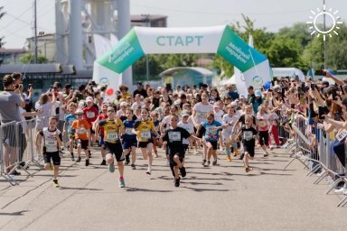 Более 2000 краснодарцев вышли на старт Зеленого марафона в День защиты детей