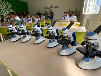 В трех школах Гиагинского района Адыгеи открылись центры образования «Точка роста»