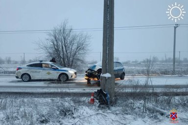 В Волгограде в аварии пострадали два маленьких ребенка