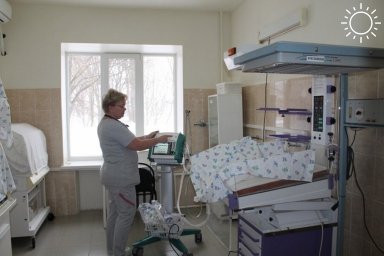 В ЦРБ Щербиновского района поступил новый аппарат ИВЛ для новорожденных