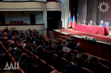 Парламент ДНР поддержал проект закона о почетном статусе «Город-Герой специальной военной операции»
