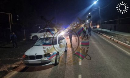 Студентка на BMW сбила мужчину под Краснодаром